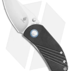 Kizer Lundquist Contrail Liner Lock Knife Black G-10 (2" Satin) V2540C1