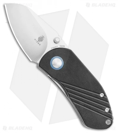 Kizer Lundquist Contrail Liner Lock Knife Black G-10 (2" Satin) V2540C1 Kizer Lundquist Contrail Liner Lock Knife Black G-10 (2" Satin) V2540C1 -Blade HQ Store Kizer Lundquist Contrail Liner Lock Knife Black G 10 2.125in Satin V2540C1 BHQ 111265 LS
