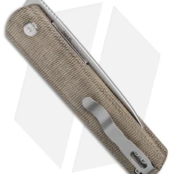 Kizer Lundquist Feist XL Front Flipper Knife Green Micarta (3.4" Stonewash) 4 Kizer Lundquist Feist XL Front Flipper Knife Green Micarta (3.4" Stonewash) -Blade HQ Store Kizer Lundquist Feist FF Green Micarta SW BHQ 176936 jr side