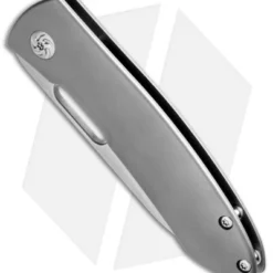 Kizer Lundquist Wanderer Frame Lock Knife Ti (3.3" Stonewash) Ki4500 -Blade HQ Store Kizer Lundquist Wanderer Ki4500 BHQ 52407 jr spine