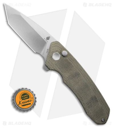 Kizer Mad Tanto Plunge Lock Knife Green Micarta (3.25" Stonewash) V4602C2 Kizer Mad Tanto Plunge Lock Knife Green Micarta (3.25" Stonewash) V4602C2 -Blade HQ Store Kizer Mad Tanto Plunge Lock Knife Green Micarta 3in SW BHQ 180091 td size