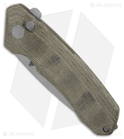 Kizer Mad Tanto Plunge Lock Knife Green Micarta (3.25" Stonewash) V4602C2 Kizer Mad Tanto Plunge Lock Knife Green Micarta (3.25" Stonewash) V4602C2 -Blade HQ Store Kizer Mad Tanto Plunge Lock Knife Green Micarta 3in SW BHQ 180091 td spine