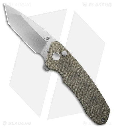 Kizer Mad Tanto Plunge Lock Knife Green Micarta (3.25" Stonewash) V4602C2 Kizer Mad Tanto Plunge Lock Knife Green Micarta (3.25" Stonewash) V4602C2 -Blade HQ Store Kizer Mad Tanto Plunge Lock Knife Green Micarta 3in SW BHQ 180091 td
