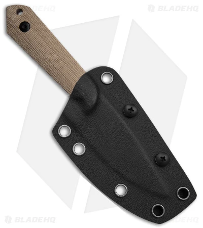 Kizer Maverick Customs Harpoon Fixed Blade Knife Natural Micarta (3.94" Black) Kizer Maverick Customs Harpoon Fixed Blade Knife Natural Micarta (3.94" Black) -Blade HQ Store Kizer Maverick Customs Harpoon FBK Natural Micarta 3in Black BHQ 180914 td sheath