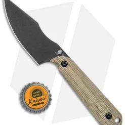 Kizer Maverick Customs Harpoon Mini 10V Fixed Blade Green Micarta (3" Black) 5 Kizer Maverick Customs Harpoon Mini 10V Fixed Blade Green Micarta (3" Black) -Blade HQ Store Kizer Maverick Customs Harpoon Mini Fixed Blade Green Micarta Black BHQ 156460 jr bottlecap