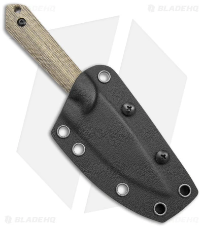 Kizer Maverick Customs Harpoon Mini 10V Fixed Blade Green Micarta (3" Black) Kizer Maverick Customs Harpoon Mini 10V Fixed Blade Green Micarta (3" Black) -Blade HQ Store Kizer Maverick Customs Harpoon Mini Fixed Blade Green Micarta Black BHQ 156460 jr sheath