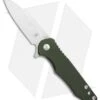 Kizer Mikkel Willumsen Barbosa Liner Lock Knife OD Green G10 (3" Satin) V3487N2 2 Kizer Mikkel Willumsen Barbosa Liner Lock Knife OD Green G10 (3" Satin) V3487N2 -Blade HQ Store Kizer Mikkel Willumsen Barbosa OD Green G 10 BHQ 52449 Open