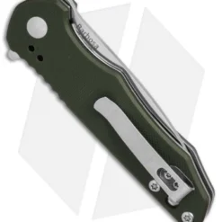 Kizer Mikkel Willumsen Barbosa Liner Lock Knife OD Green G10 (3" Satin) V3487N2 4 Kizer Mikkel Willumsen Barbosa Liner Lock Knife OD Green G10 (3" Satin) V3487N2 -Blade HQ Store Kizer Mikkel Willumsen Barbosa OD Green G 10 BHQ 52449 er side