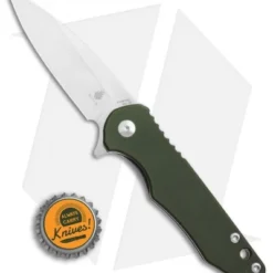 Kizer Mikkel Willumsen Barbosa Liner Lock Knife OD Green G10 (3" Satin) V3487N2 5 Kizer Mikkel Willumsen Barbosa Liner Lock Knife OD Green G10 (3" Satin) V3487N2 -Blade HQ Store Kizer Mikkel Willumsen Barbosa OD Green G 10 BHQ 52449 er size
