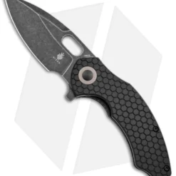 Kizer Degnan Mini Roach Liner Lock Knife Black G-10 (3" Black SW) V3477C2