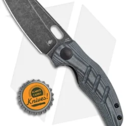 Kizer Mini Sheepdog C01C Liner Lock Black Linen Micarta (2.6" Black SW) V3488C5 5 Kizer Mini Sheepdog C01C Liner Lock Black Linen Micarta (2.6" Black SW) V3488C5 -Blade HQ Store Kizer Mini Sheepdog C01C FL Black Micarta Black BHQ 121153 jr bottlecap