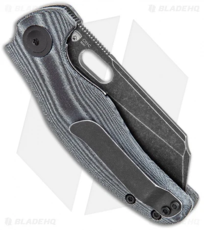 Kizer Mini Sheepdog C01C Liner Lock Black Linen Micarta (2.6" Black SW) V3488C5 Kizer Mini Sheepdog C01C Liner Lock Black Linen Micarta (2.6" Black SW) V3488C5 -Blade HQ Store Kizer Mini Sheepdog C01C FL Black Micarta Black BHQ 121153 jr side