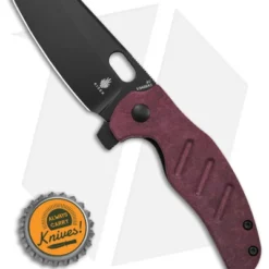 Kizer Mini Sheepdog C01C Flipper Knife Red Richlite (2.6" Black 4V) V3488A5 6 Kizer Mini Sheepdog C01C Flipper Knife Red Richlite (2.6" Black 4V) V3488A5 -Blade HQ Store Kizer Mini Sheepdog C01C Flipper Knife Red Richlite 2in Black 4V BHQ 169621 td size