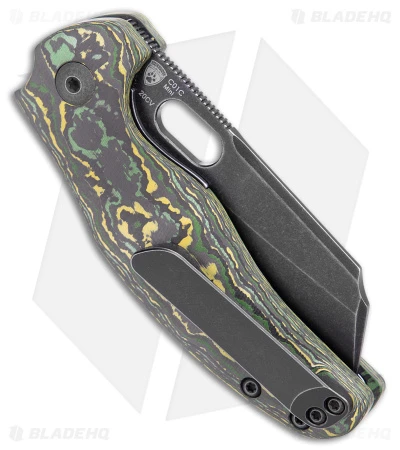 Kizer Mini Sheepdog C01C Liner Lock Black/Yellow FatCarbon (2.6" Black 20CV) Kizer Mini Sheepdog C01C Liner Lock Black/Yellow FatCarbon (2.6" Black 20CV) -Blade HQ Store Kizer Mini Sheepdog C01C LL Black Yellow FatCarbon Black SW BHQ 175939 jr side