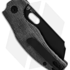 Kizer Mini Sheepdog C01C Liner Lock Black Canvas Micarta (2.6" Black 10V) 4 Kizer Mini Sheepdog C01C Liner Lock Black Canvas Micarta (2.6" Black 10V) -Blade HQ Store Kizer Mini Sheepdog C01C Liner Lock Black Canvas Micarta 2in 6cm Black BHQ 138627 td side 2