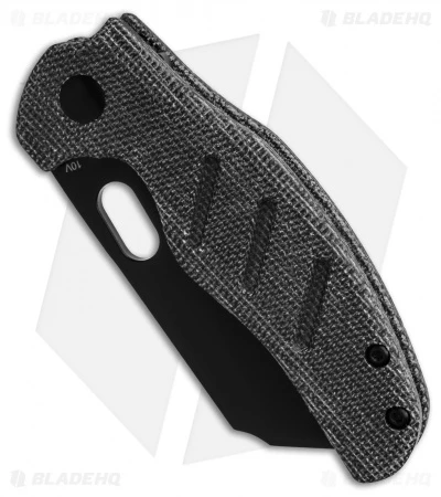 Kizer Mini Sheepdog C01C Liner Lock Black Canvas Micarta (2.6" Black 10V) Kizer Mini Sheepdog C01C Liner Lock Black Canvas Micarta (2.6" Black 10V) -Blade HQ Store Kizer Mini Sheepdog C01C Liner Lock Black Canvas Micarta 2in 6cm Black BHQ 138627 td spinee