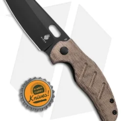 Kizer Mini Sheepdog C01C Liner Lock Natural Canvas Micarta (2.6" Black 10V) 5 Kizer Mini Sheepdog C01C Liner Lock Natural Canvas Micarta (2.6" Black 10V) -Blade HQ Store Kizer Mini Sheepdog C01C Liner Lock Natural Canvas Micarta 2in 6cm Black BHQ 138630 td size