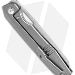 Kizer Mistral Frame Lock Knife Titanium/G-10 (3.25" Satin) Ki3310A1 -Blade HQ Store Kizer Mistral Frame Lock Knife Titanium G10 3in 25cm Satin BHQ 34584 td side