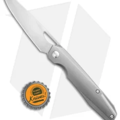 Kizer Mistral Frame Lock Knife Titanium/G-10 (3.25" Satin) Ki3310A1 -Blade HQ Store Kizer Mistral Frame Lock Knife Titanium G10 3in 25cm Satin BHQ 34584 td size