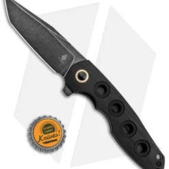 Kizer Nalu Boersma Z-82 Tanto Frame Lock Knife Black G-10 (3.5" Black SW) -Blade HQ Store Kizer Nalu Boersma Z 82 FL Black G 10 Black SW BHQ 134895 jr bottlecap