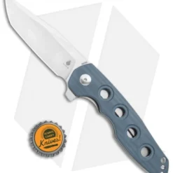 Kizer Nalu Boersma Z-82 Tanto Frame Lock Knife Gray G-10 (3.5" Satin) V4568 -Blade HQ Store Kizer Nalu Boersma Z 82 FL Gray G 10 Satin BHQ 121121 jr bottlecap
