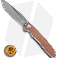 Kizer Nick Swan Matanzas Frame Lock Knife Ti/Micarta Drop Point (3.5" Gray) 5 Kizer Nick Swan Matanzas Frame Lock Knife Ti/Micarta Drop Point (3.5" Gray) -Blade HQ Store Kizer Nick Swan Matanzas Frame Lock Knife Ti Micarta Ki4510A3 BHQ 114295 LS 2 size