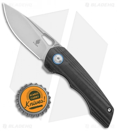 Kizer Nick Swan Microlith Liner Lock Flipper Knife CF (2.4" Bead Blast) Kizer Nick Swan Microlith Liner Lock Flipper Knife CF (2.4" Bead Blast) -Blade HQ Store Kizer Nick Swan Microlith LL CF BB Ki2533A2 BHQ 95479 jr bottlecap