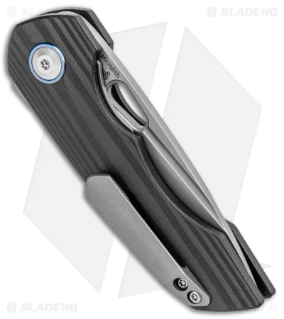 Kizer Nick Swan Microlith Liner Lock Flipper Knife CF (2.4" Bead Blast) Kizer Nick Swan Microlith Liner Lock Flipper Knife CF (2.4" Bead Blast) -Blade HQ Store Kizer Nick Swan Microlith LL CF BB Ki2533A2 BHQ 95479 jr side