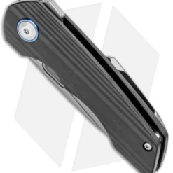 Kizer Nick Swan Microlith Liner Lock Flipper Knife CF (2.4" Bead Blast) 3 Kizer Nick Swan Microlith Liner Lock Flipper Knife CF (2.4" Bead Blast) -Blade HQ Store Kizer Nick Swan Microlith LL CF BB Ki2533A2 BHQ 95479 jr spine