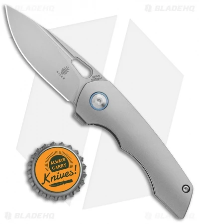 Kizer Nick Swan Microlith Liner Lock Flipper Knife Titanium (2.4" Bead Blast) Kizer Nick Swan Microlith Liner Lock Flipper Knife Titanium (2.4" Bead Blast) -Blade HQ Store Kizer Nick Swan Microlith LL Ti BB Ki2533A1 BHQ 99552 jr bottlecap