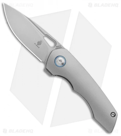 Kizer Nick Swan Microlith Liner Lock Flipper Knife Titanium (2.4" Bead Blast) Kizer Nick Swan Microlith Liner Lock Flipper Knife Titanium (2.4" Bead Blast) -Blade HQ Store Kizer Nick Swan Microlith LL Ti BB Ki2533A1 BHQ 99552 jr