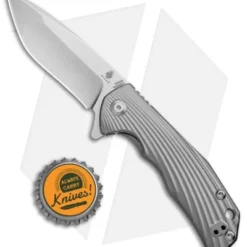 Kizer Ning Shoal Frame Lock Knife 3D Titanium (3" Stonewash) Ki3469S2 5 Kizer Ning Shoal Frame Lock Knife 3D Titanium (3" Stonewash) Ki3469S2 -Blade HQ Store Kizer Ning Shoal FL SW Ti SW Ki3469S2 BHQ 52258 jr bottlecap
