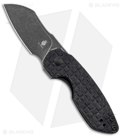 Kizer October Mini Liner Lock Knife Black Micarta (2.5" Black Stonewash) V2569C2 Kizer October Mini Liner Lock Knife Black Micarta (2.5" Black Stonewash) V2569C2 -Blade HQ Store Kizer October Mini D.O.C.K. Black Micarta Black SW BHQ 144091 jr