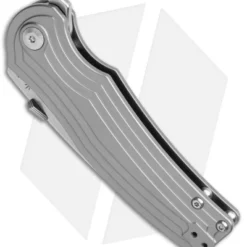 Kizer Pinkerton Inversion Frame Lock Knife Titanium (3.28" Stonewash) Ki4532 3 Kizer Pinkerton Inversion Frame Lock Knife Titanium (3.28" Stonewash) Ki4532 -Blade HQ Store Kizer Pinkerton Inversion FL Ti SW Ki4532 BHQ 106899 jr spine 2