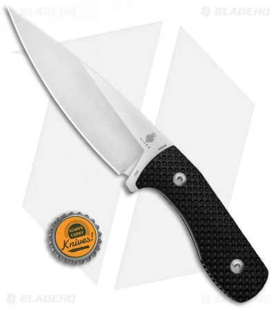 Kizer Pinkerton Lancer Fixed Blade Knife Black G-10 (4.75" Satin) 1028 Kizer Pinkerton Lancer Fixed Blade Knife Black G-10 (4.75" Satin) 1028 -Blade HQ Store Kizer Pinkerton Lancer Blk G 10 Stn 1028 BHQ 80395 jr bottlecap