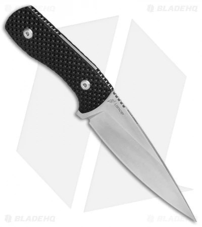 Kizer Pinkerton Lancer Fixed Blade Knife Black G-10 (4.75" Satin) 1028 Kizer Pinkerton Lancer Fixed Blade Knife Black G-10 (4.75" Satin) 1028 -Blade HQ Store Kizer Pinkerton Lancer Blk G 10 Stn 1028 BHQ 80395 jr spine