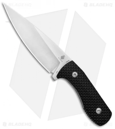Kizer Pinkerton Lancer Fixed Blade Knife Black G-10 (4.75" Satin) 1028 Kizer Pinkerton Lancer Fixed Blade Knife Black G-10 (4.75" Satin) 1028 -Blade HQ Store Kizer Pinkerton Lancer Blk G 10 Stn 1028 BHQ 80395 jr