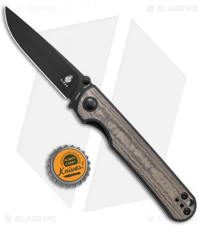 Kizer Rapids Liner Lock Knife Black G-10/Green Micarta (3.5" Black) Kizer Rapids Liner Lock Knife Black G-10/Green Micarta (3.5" Black) -Blade HQ Store Kizer Rapids V3594C2 BHQ 137140 td size