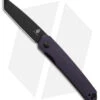 Kizer SS1 Liner Lock Flipper Knife Tanto Purple G-10 (3.5" Black) V3603C1 -Blade HQ Store Kizer SS1 LL Knife Purple G10 3in Black BHQ 138730 td