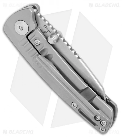 Kizer Shard Frame Lock Knife Titanium (2.25" Stonewash) Ki2531 Kizer Shard Frame Lock Knife Titanium (2.25" Stonewash) Ki2531 -Blade HQ Store Kizer Shard FL Ti SW Ki2531 BHQ 107576 jr side