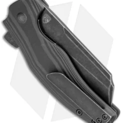 Kizer Sheepdog C01C Liner Lock Carbon Fiber (3.25" Black SW) Ki4488A3 -Blade HQ Store Kizer Sheepdog C01C FL CF Black SW BHQ 115952 jr side