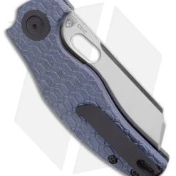 Kizer Sheepdog C01C Liner Lock Knife Blue Richlite (3.25" Satin) V4488C3 -Blade HQ Store Kizer Sheepdog C01C Liner Lock Knife Blue Richlite Satin V4488C3 BHQ 180085 kc side