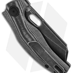 Kizer Mini Sheepdog C01 Slip Joint Black Micarta (2.6" Black SW) KI3488C6 4 Kizer Mini Sheepdog C01 Slip Joint Black Micarta (2.6" Black SW) KI3488C6 -Blade HQ Store Kizer Sheepdog C01C Mini LL Black Micarta 2in Black SW BHQ 145863 td side