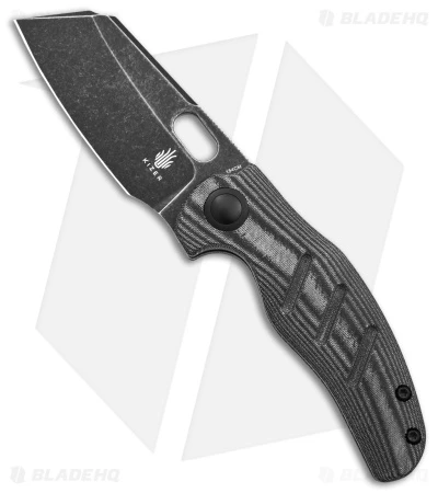 Kizer Mini Sheepdog C01 Slip Joint Black Micarta (2.6" Black SW) KI3488C6 Kizer Mini Sheepdog C01 Slip Joint Black Micarta (2.6" Black SW) KI3488C6 -Blade HQ Store Kizer Sheepdog C01C Mini LL Black Micarta 2in Black SW BHQ 145863 td