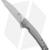 Kizer Splinter Frame Lock Knife Gray Titanium (3.375" Stonewash) Ki3457A3 -Blade HQ Store Kizer Splinter FL Gray Ti SW Ki3457A3 BHQ 90417 jr