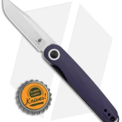 Kizer Azo Squidward Liner Lock Knife Purple G-10 (2.75" Satin) V3604C1 6 Kizer Azo Squidward Liner Lock Knife Purple G-10 (2.75" Satin) V3604C1 -Blade HQ Store Kizer Squidward Azo Purple G 10 Satin BHQ 144097 jr bottlecap