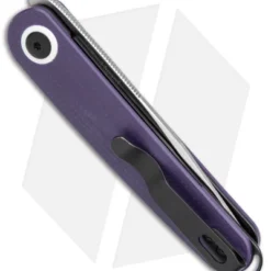 Kizer Azo Squidward Liner Lock Knife Purple G-10 (2.75" Satin) V3604C1 4 Kizer Azo Squidward Liner Lock Knife Purple G-10 (2.75" Satin) V3604C1 -Blade HQ Store Kizer Squidward Azo Purple G 10 Satin BHQ 144097 jr side