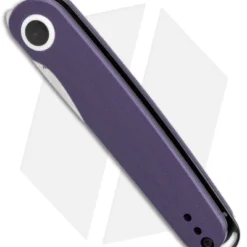 Kizer Azo Squidward Liner Lock Knife Purple G-10 (2.75" Satin) V3604C1 3 Kizer Azo Squidward Liner Lock Knife Purple G-10 (2.75" Satin) V3604C1 -Blade HQ Store Kizer Squidward Azo Purple G 10 Satin BHQ 144097 jr spine
