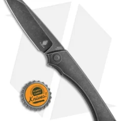 Kizer M_Stealth Frame Lock Knife Titanium (3" Black SW) Ki3564A1 -Blade HQ Store Kizer Stealth FL Ti Black Ki3564A1 BHQ 117842 jr bottlecap