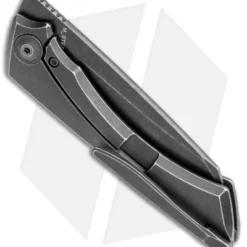 Kizer M_Stealth Frame Lock Knife Titanium (3" Black SW) Ki3564A1 -Blade HQ Store Kizer Stealth FL Ti Black Ki3564A1 BHQ 117842 jr side